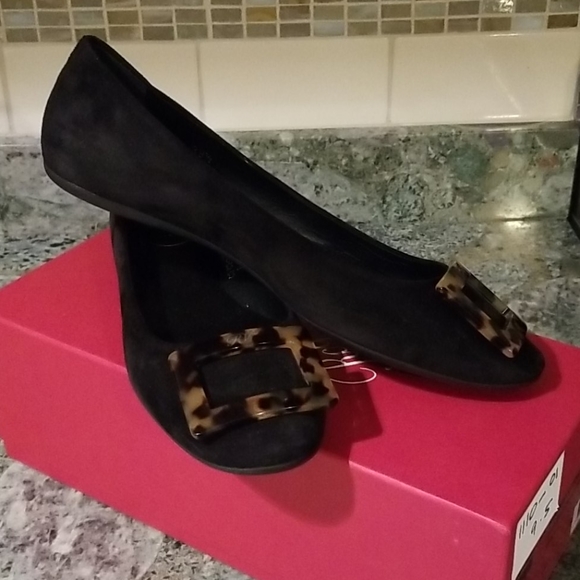 Roger Vivier Gommette Turtle Buckle Flats - Picture 4 of 16